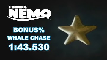 Finding Nemo (Console) | Bonus% Whale Chase | 1m 43s 530ms (WR)