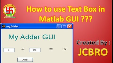 How to use Text Box in Matlab GUI (Part 3) ???