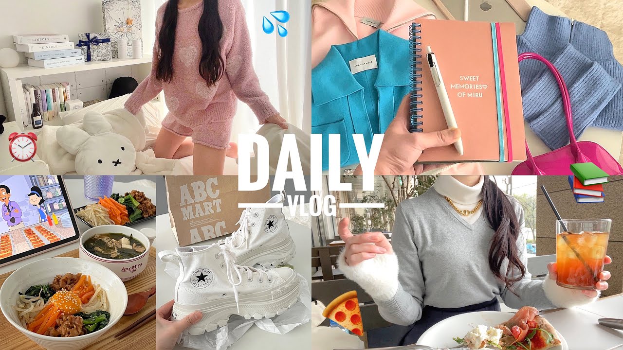 VLOG] Complete change of diet🍌 A hectic week and introduction to