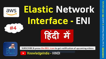 4 - AWS Elastic Network Interface (ENI) - Simple explanation in HINDI