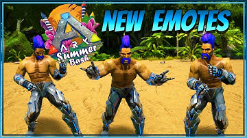 Ark Summer Bash Unlock New Emotes & Item Skins