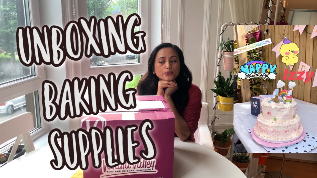 UNBOXING  Baking Supplies