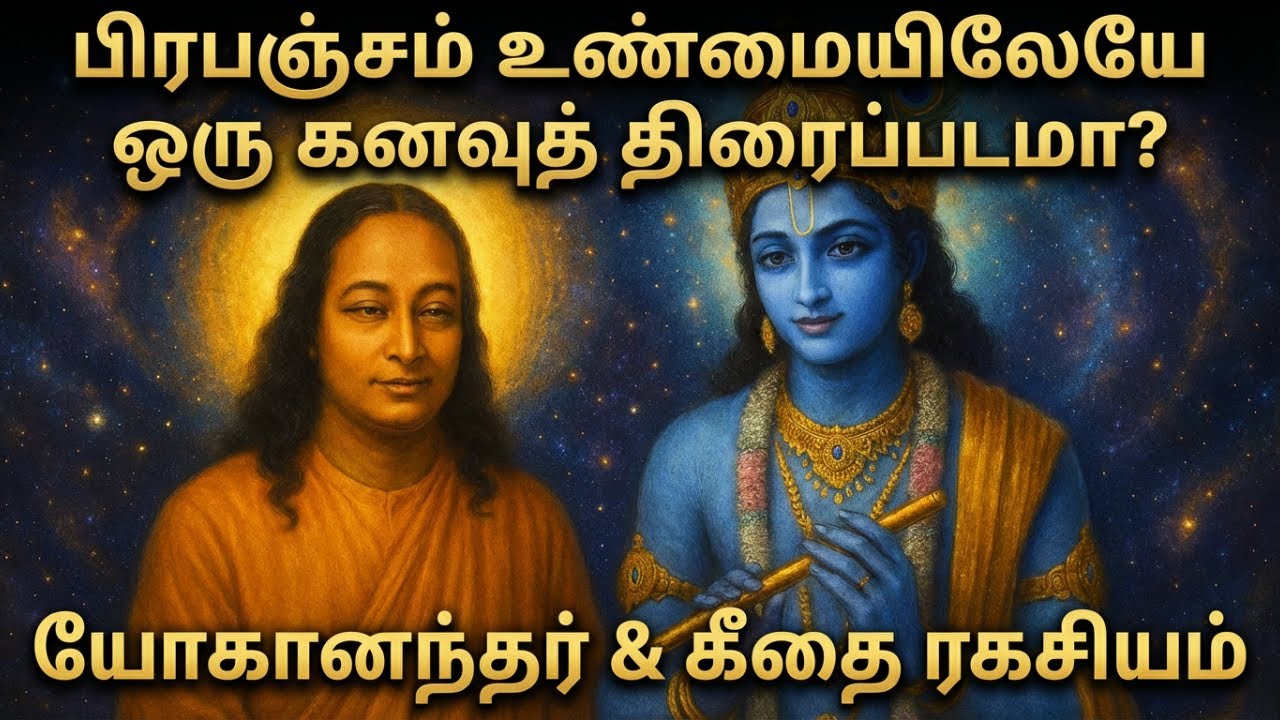 பிரபஞ்சம் உண்மையிலேயே ஒரு கனவுத் திரைப்படமா? – பரமஹம்ச யோகானந்தர் & பகவத்கீதையின் மாயா ரகசியம்