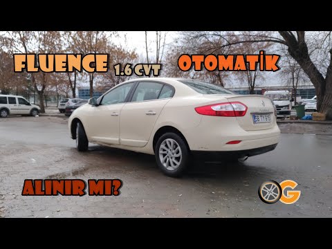 Renault FLUENCE 1.6 CVT Otomatik İnceleme Test