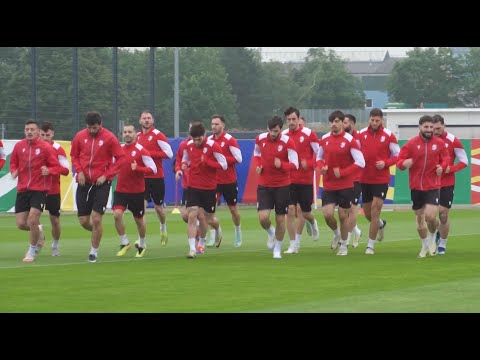 საქართველოს ნაკრების მზადება Euro 2024-ის მეორე მატჩისთვის | \"მთავარი არხი\" ჰამბურგიდან