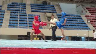 45 kg National wushu fight Manipur Red 🔴  🥊🥊