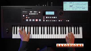 Roland E-X50 Saxaphone Tone