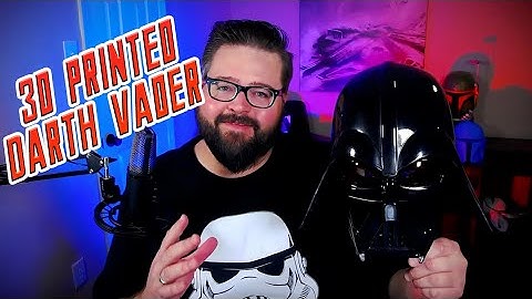 3D Printed Darth Vader Helmet - Rebels version