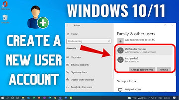 How to Create a New User Account on Windows 10 | How to Create a Guest User Account