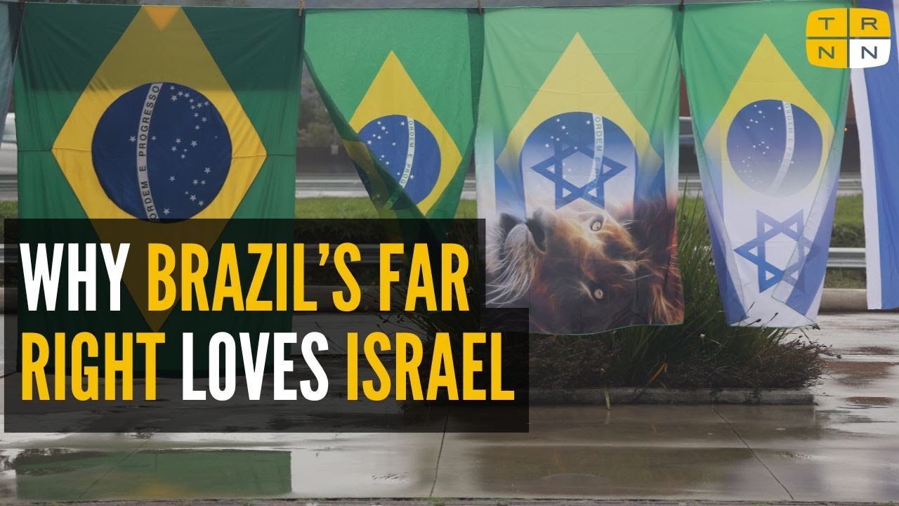 How the Israeli flag became the symbol of Brazil's far right