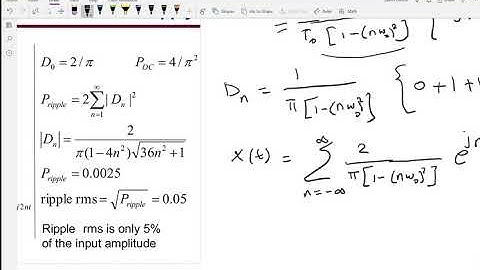 Ch6 Fourier Series in System Analysis Part 3 of 4