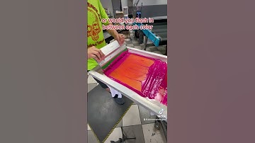 This is a CMYK screen print. #tshirt #art #screenprinting #printing #diy #screenprintingink #print