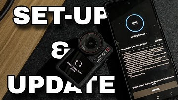 DJI OSMO ACTION 5 PRO | How to Activate and Update Firmware | Beginner