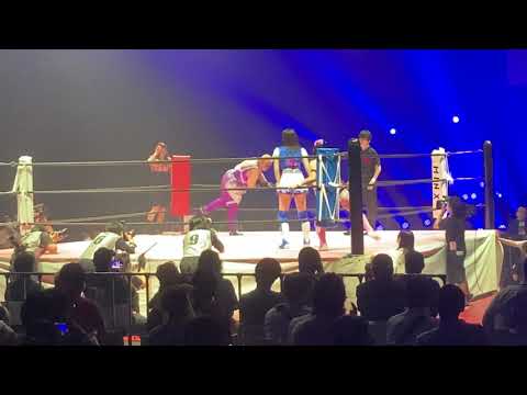初対決！アジャ・コング対荒井優希！