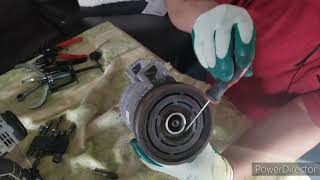 How to fix car compressor || كيفية إصلاح كومبريسر السياره