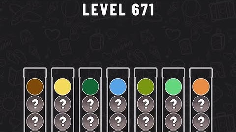 Ball Sort Puzzle Level 671 #ballsortpuzzle #ballsortpuzzlegameplay #puzzlegame #mobilegames