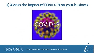 Webinar - COVID-19: how to plan your business response