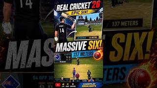 😱 137M MASSIVE SIX! Tim Seifert Destroying Bowlers in Real Cricket 26! 🏏