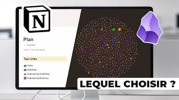 NOTION ou OBSIDIAN ∞ Lequel choisir ?