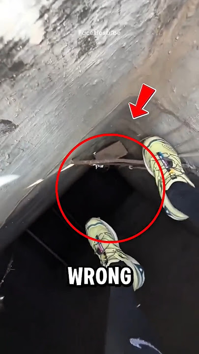 They Told Him Not to Go In…But He Did 😨🚷🕳️