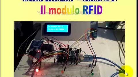 Arduino Essenziale - Il modulo RFID - Tutorial N.21