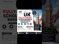 study in UK fully funded scholarship