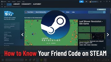 How to Know Your Friend Code on Steam