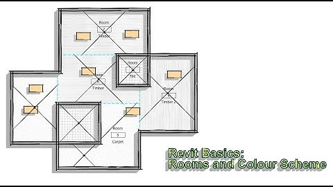 Everyday Revit (Day 335) - Rooms and Colour Scheme