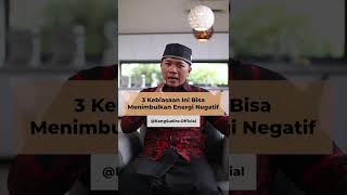 AWAS!! 3 Kebiasaan yang Menimbulkan Energi Negatif - #KangSudiro