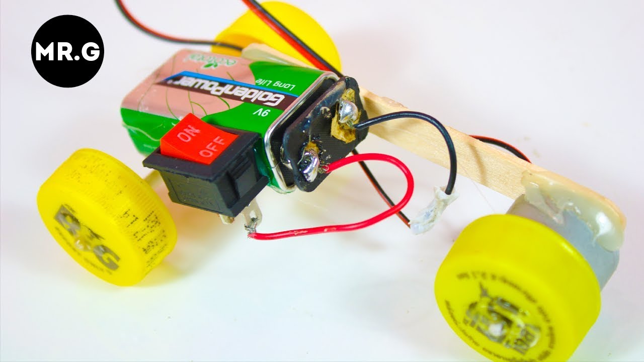 DIY 9v battery things you can do at home YouTube