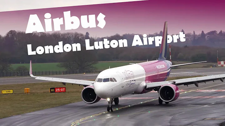 LONDON LUTON AIRPORT 2023 - Airliners Taking Off & Landing Wizz Air and easyJet