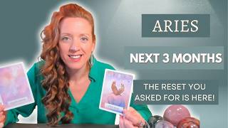 ARIES "Next 3 Months" The Reset You Asked For Is Here | Burn the Old Blueprint! (Q2)