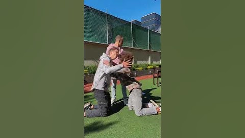 Casi nos damos un beso!! 😱😳 #risa #fail #challenge #beso