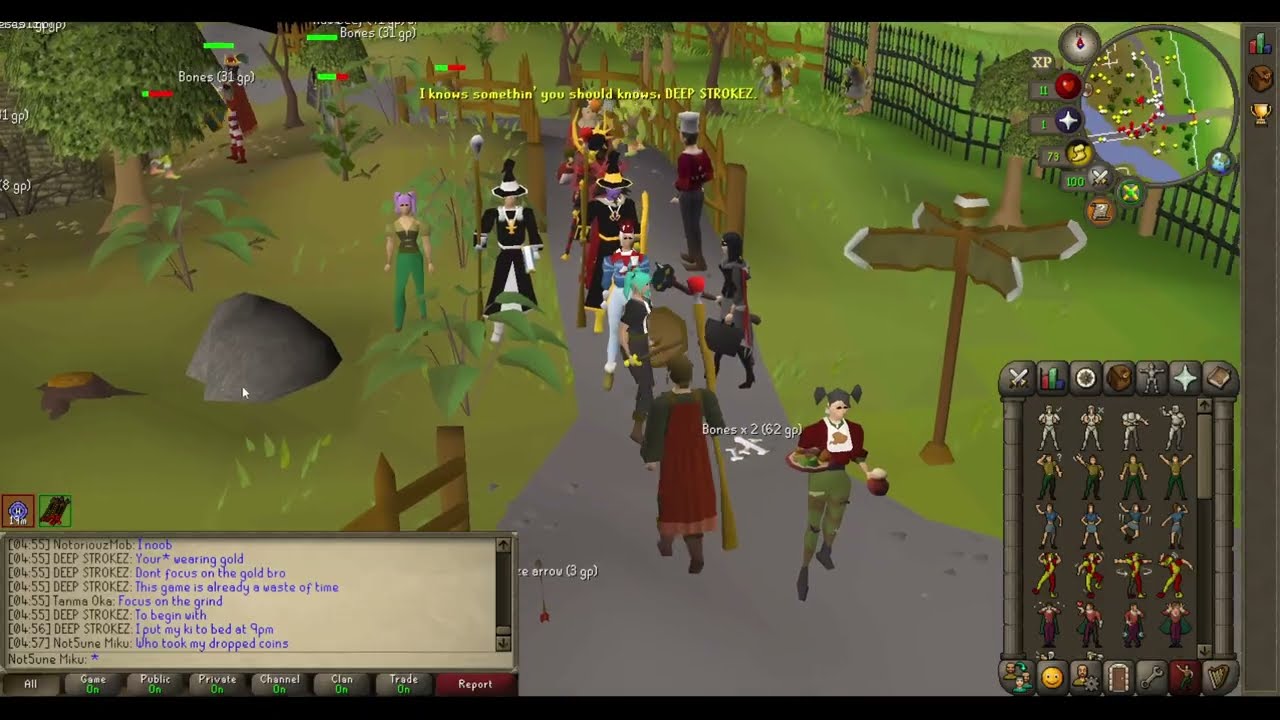 Giving my OSRS savings away