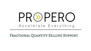 How to sell products in decimal/fractional quantity in Shopify | Propero