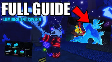 Full GUIDE To The Luminescent Cavern Update In FISCH | Roblox