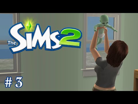 ВЗРОСЛЕНИЕ СОПЛИ И ПОСТУПЛЕНИЕ В THE SIMS 2 #3