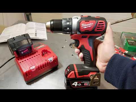 Milwaukee compact drill / driver M18 BDD-402XM18 ™ Unboxing and TEST