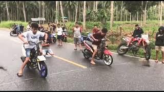 BALAP LIAR KLAS 130 CC (MP7) KOTAMOBAGU, MANADO PARTAI 'MIO J RAJA TERAKHIR' VS MIO J ALIEN'