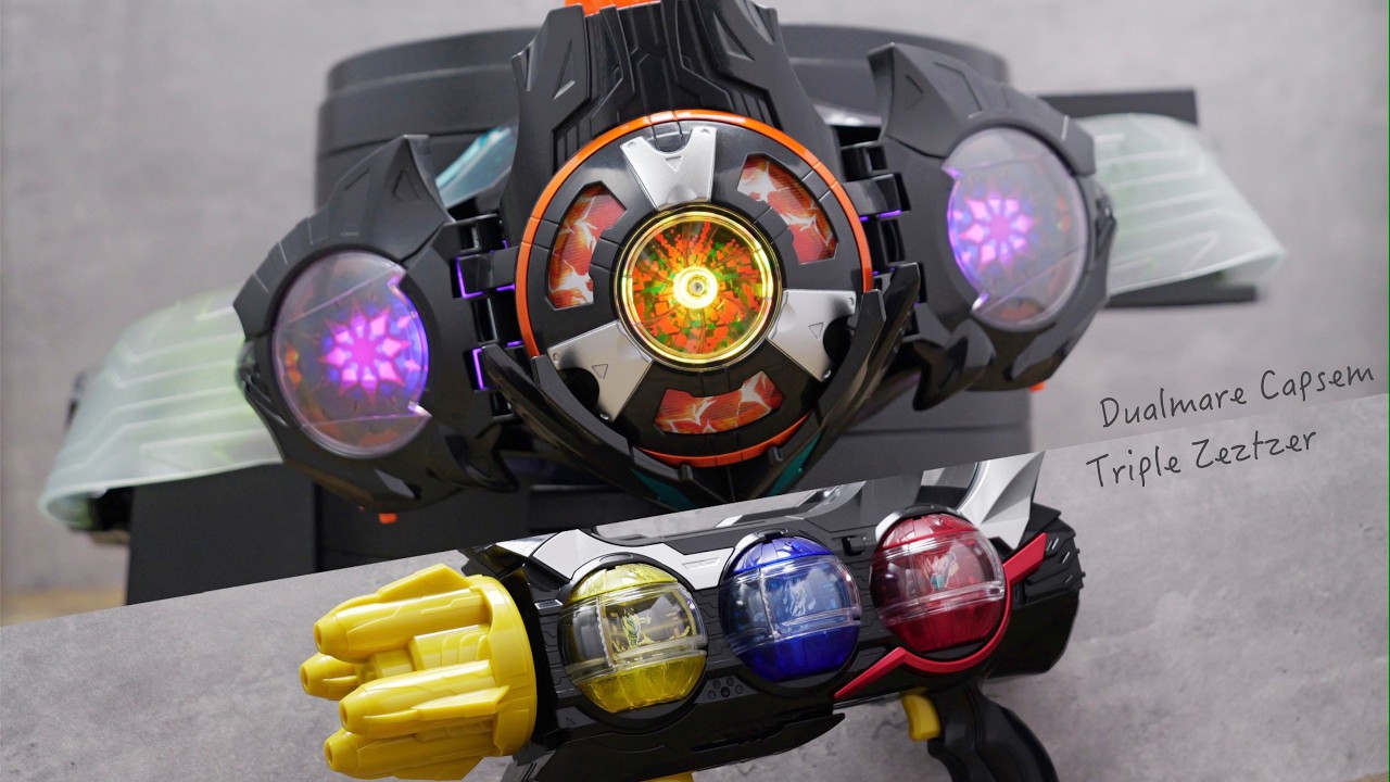 DX デュアルメアカプセム & トリプルゼッツァー レビュー【仮面ライダーゼッツ】/ Dualmare Capsem & Triple Zeztzer | KamenRiderZEZTZ
