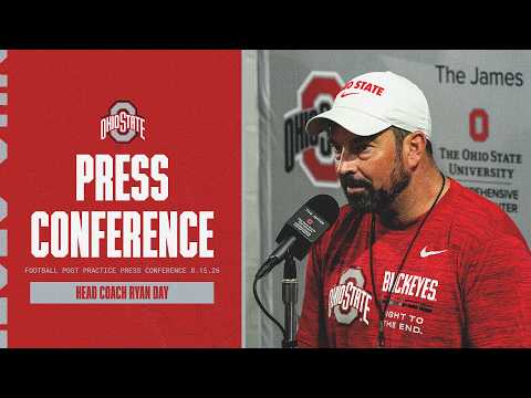 Ohio State Football Press Conference, August 15th 2026
