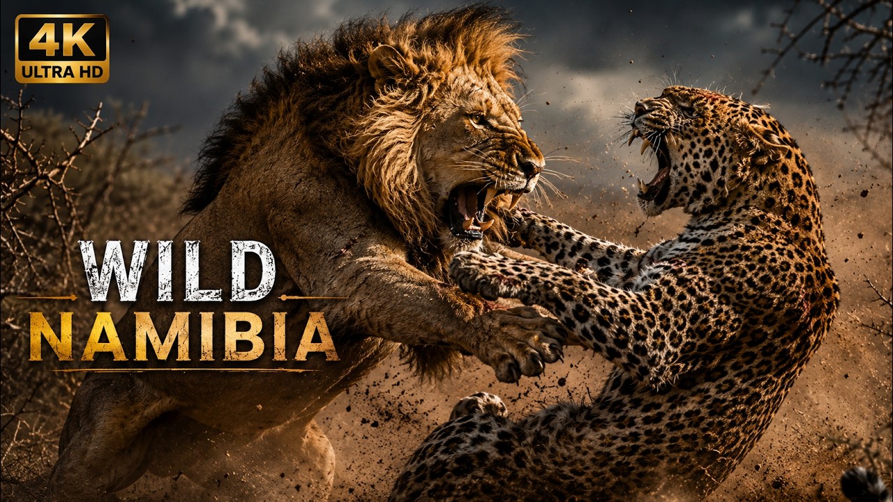 WILD NAMIBIA | The Struggle for Survival in the Vast Desert | Wild Animal Documentary 4K