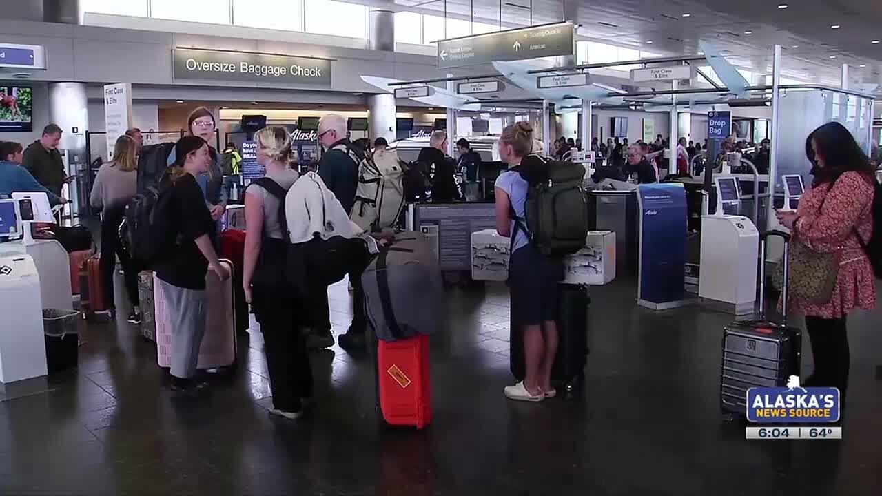 Cancellations and delays continue after system-wide grounding of Alaska Airlines flights