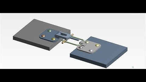 Lesson 59 Toggle Clamp in Ansys Workbench DesignerModuler Part 1