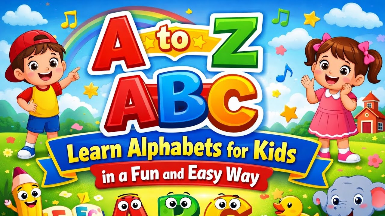 A to Z ABC | Learn Alphabets for Kids in a Fun and Easy Way - YouTube