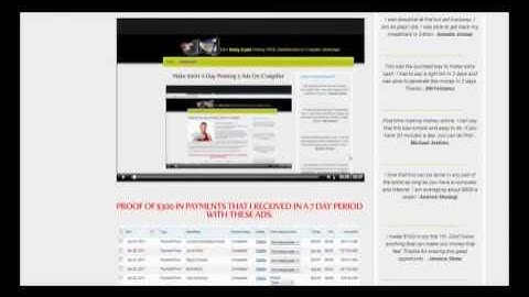 Make $20 to $200 a Day With Classifieds-Craigslist-Backpage-Super Simple