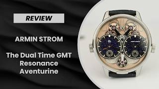 A Sparkling Rhythm: The New Armin Strom Dual Time GMT Resonance Aventurine