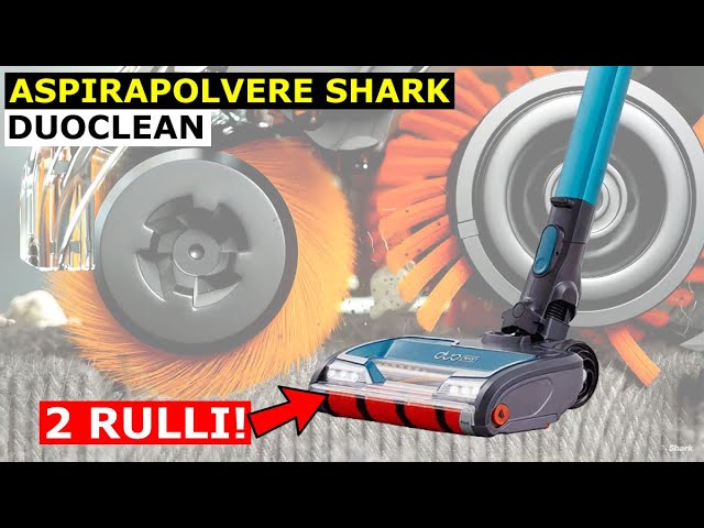 SHARK DuoClean con 2 Rulli Rotanti! Aspirapolvere senza fili per una  pulizia efficacie 