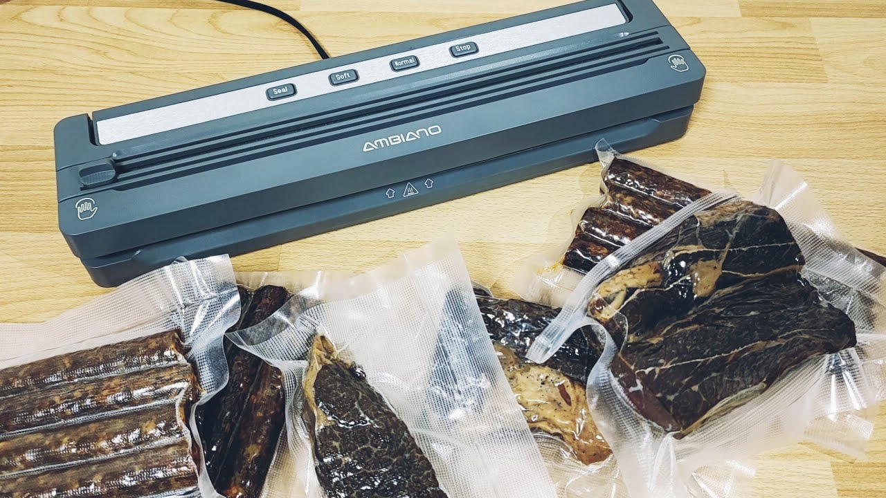 AMBIANO VAKUUMIERGERAET GT-VBS-03 IM TEST / Folienschweissgeraet / Vakuumierer