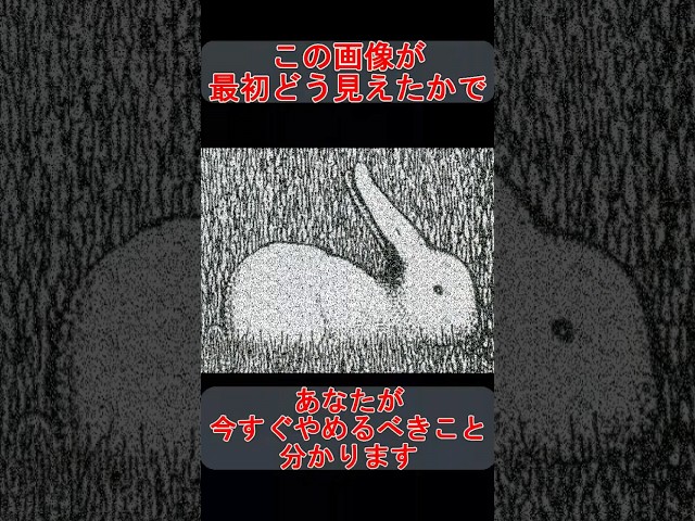 何に見えたかで今すぐやめるべきことがわかる心理テスト